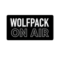 On Air Wolfpack Sticker by cru.singapore