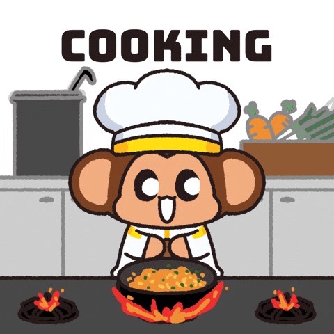 Hungry Chef GIF by Chimpers