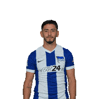 Shocked Football Sticker by Hertha BSC