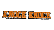 knock knock Sticker