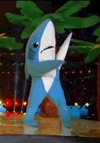 dance shark GIF