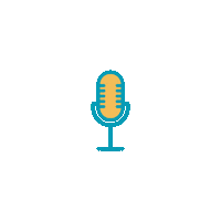 mrsdaniellecraig podcast mic microphone podcaster Sticker