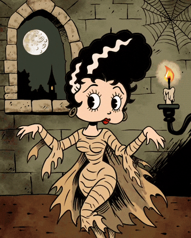 Bride Of Frankenstein Halloween GIF