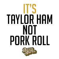 Pork Roll Sticker by Boozy Burbs