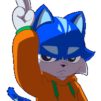 Serious Hands Up Sticker by Toshithecat