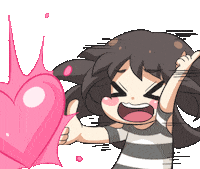 Heart Love Sticker by Jin
