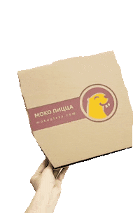 mokopizza cool laugh pizza eat Sticker