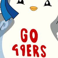 Go 49Ers Super Bowl GIF by Pudgy Penguins