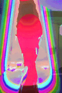 glitch pattern GIF