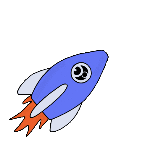 To The Moon Mb2 Sticker by TRIPPIESTEFF