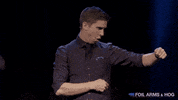 Conor Mckenna Face GIF by FoilArmsandHog