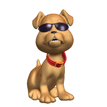 Dog 3D Sticker