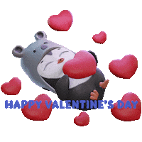 Valentines Day Sticker Sticker by Pengu