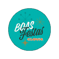 Natal Sticker by Clovis Calçados