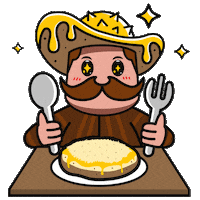 Eating Sticker by Siapdarling