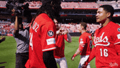 Heart Love GIF by Cincinnati Reds