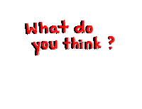 What Do You Think Sticker