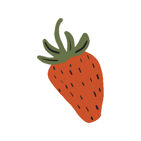Fruit Strawberry Sticker