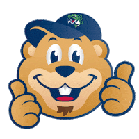 chopper baseball hat Sticker by Gwinnett Stripers