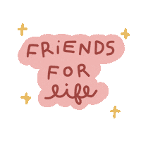 firstnpsr friends friends for life Sticker