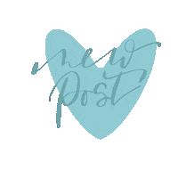 StickynoteLettering new newpost neuer neuerbeitrag Sticker