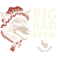 Big Bad Wolf Sticker by Lazy Dog Restaurant & Bar