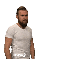 Beard Hello Sticker