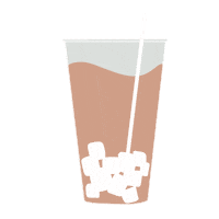 Iced Coffee Sticker by TMinspired