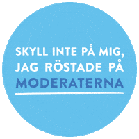 Frihet Mufswe Sticker by Moderata Ungdomsförbundet