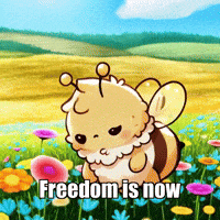 Freedom Wisdom GIF by Beelightened