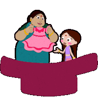 Celebration Daughter Sticker by Chhota Bheem