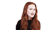 madelaine petsch wink Sticker