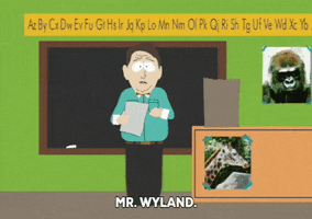 writing speaking GIF by South Park 