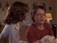 Awkward Michael J Fox GIF by Back to the Future Trilogy
