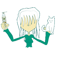 Cat Fashion Sticker by Anarkhìa Bio