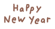 Happy New Year Sticker by Catharina Stewart