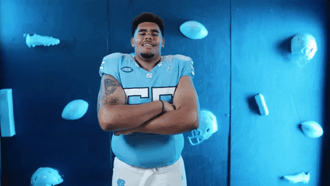 North Carolina Football GIF by UNC Tar Heels