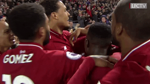 happy premier league GIF by Liverpool FC