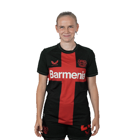 Posing Whats Up Sticker by Bayer 04 Leverkusen
