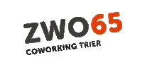 CoworkingTrier startup coworking Trier zwo65 Sticker
