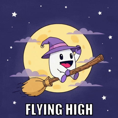 Flying Trick Or Treat GIF by Magic Eden