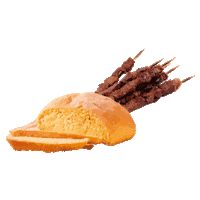 Sampizzaeforno sam bread verona pane Sticker