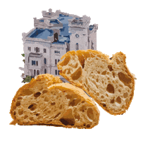 Sampizzaeforno sam bread verona pane Sticker