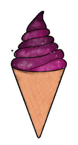 Ice Cream Summer Sticker