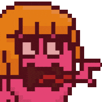 Angry Pixel Art Sticker by Potatozzz by 9GAG