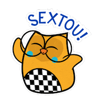 Sexta Feira Owl Sticker by Uatt?