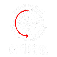 EmbarkTRI winter cycling flashing cycle Sticker