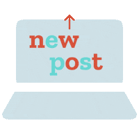 i-wpproducties new post laptop website bericht Sticker