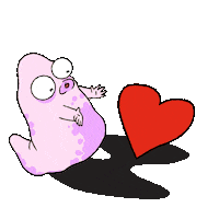 Heart Love Sticker by HULU