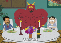 saddam hussein chris GIF by South Park 